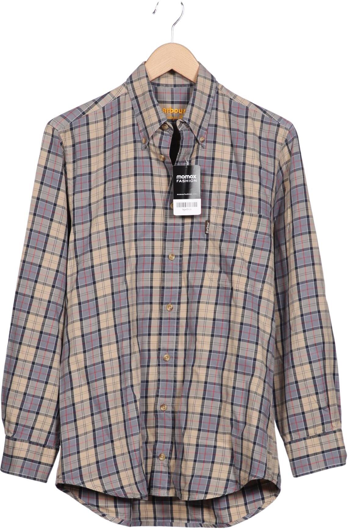 Barbour Herren Hemd, Mehrfarbig, Gr. S, Baumwolle - Second Hand