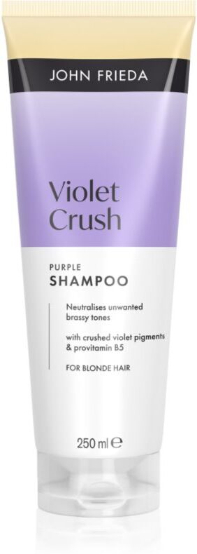 John Frieda Violet Crush Purple Shampoo shampoing violet pour cheveux blonds 250 ml