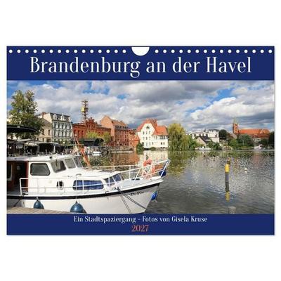 Brandenburg an der Havel - Ein Stadtspaziergang (Wandkalender 2027 DIN A4 quer), CALVENDO Monatskalender