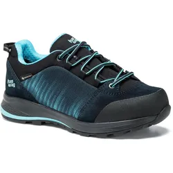 Hanwag Damen Klarsby Low Bunion GTX Wanderhalbschuh - 42.5 - navy/sky