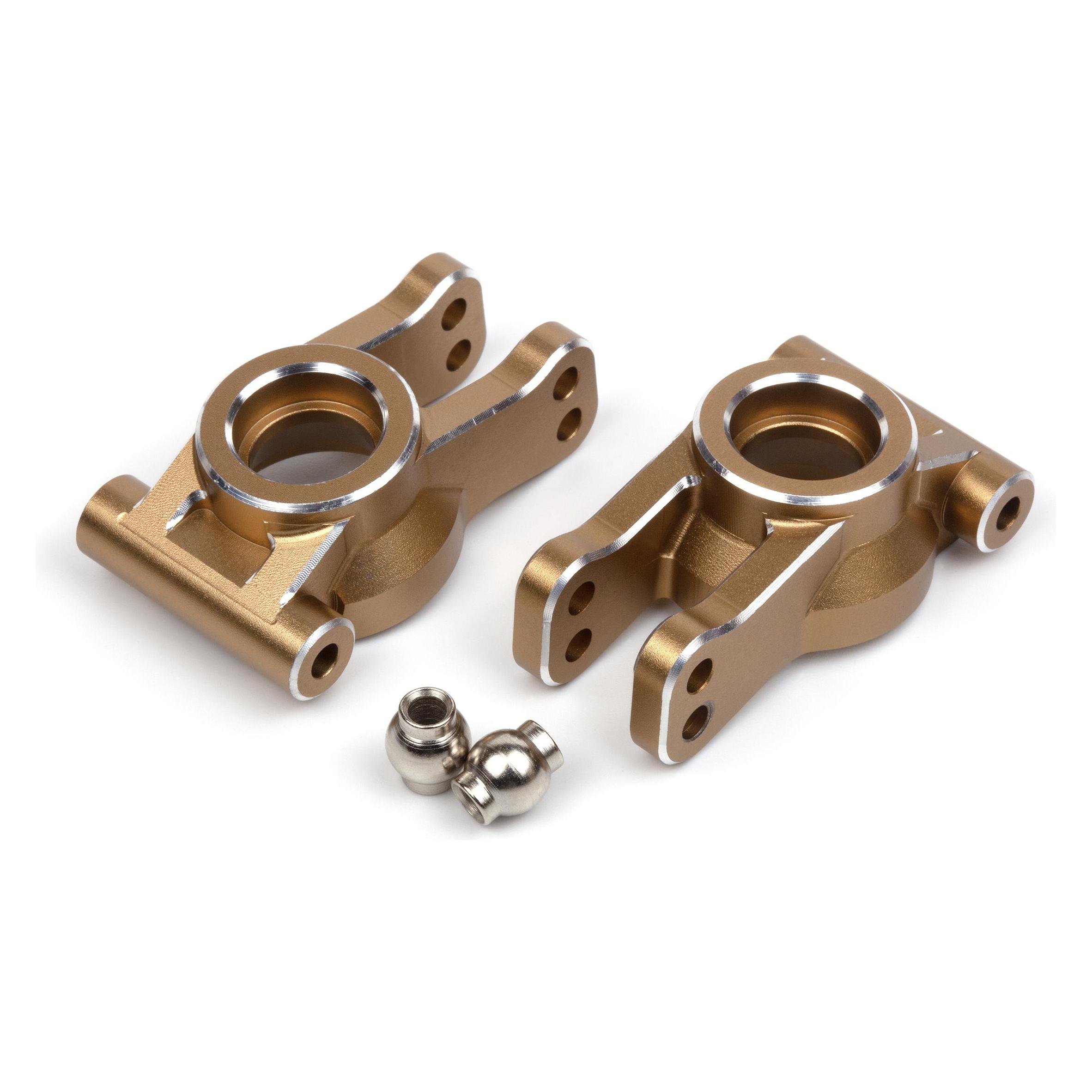 Maverick Aluminium Hinterradnabensatz (Gold/2Stk) (MV150487)