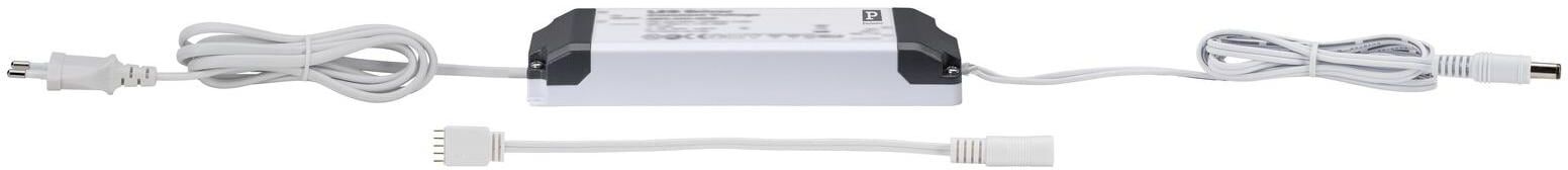 Smart-Home-Station PAULMANN "40 VA DC, We", weiss (weiß), B:52cm H:24cm T:166cm, Smart-Home-Stationen, Smart-Home-Station weiß Einheitsgröße
