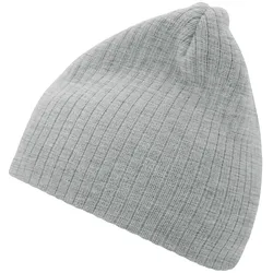 Rib Beanie "MB7923" - ash