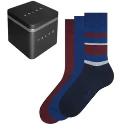 Falke Herren Socken He/Uni FALKE Happy Box 3P SO, Größe 39-42 in Bunt 0020