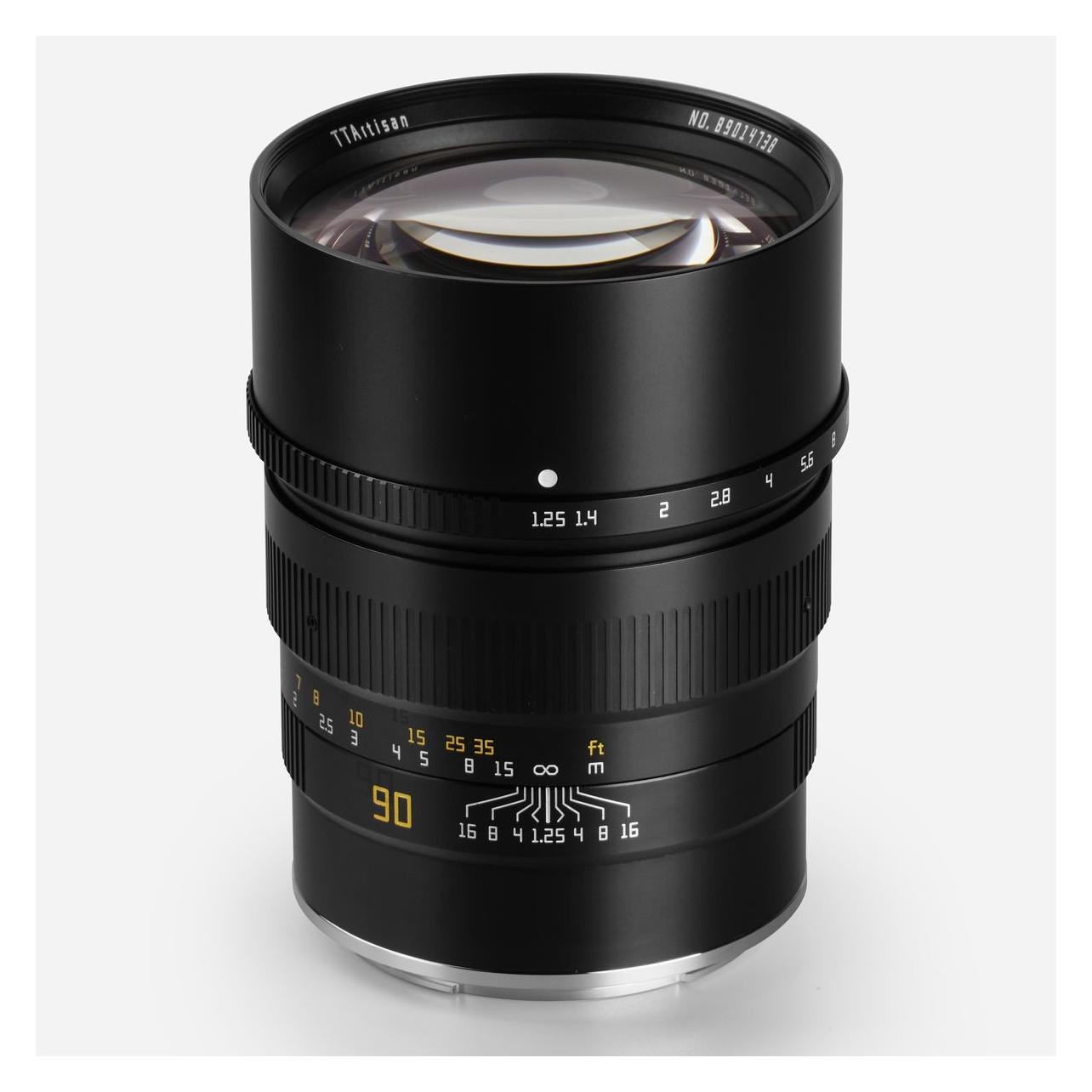 TTArtisan 90mm f/1.25 X1D (Vollformat) (A30B-X1D)