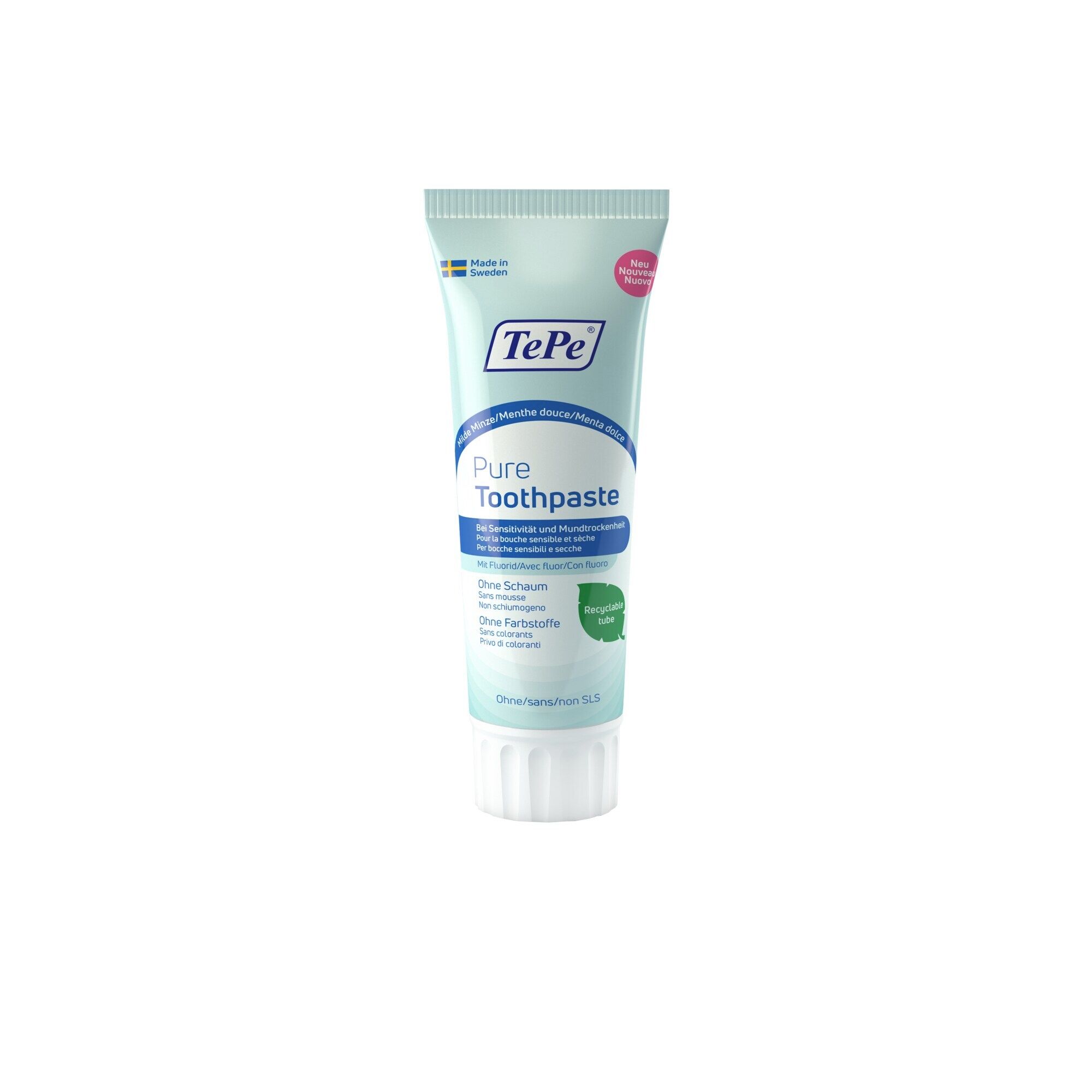 Tepe Pure Toothpaste peppermint 75 ml Zahnpasta