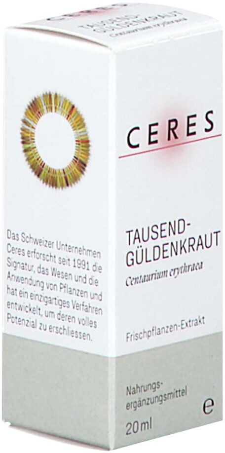 Ceres Tausendgüldenkraut Centaurium Eryth.extrakt