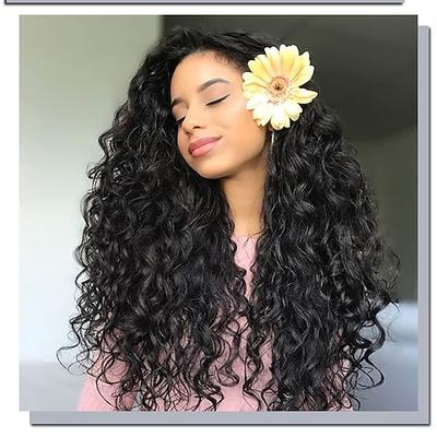 braune perücken für frauen synthetische perücke afro lockig wasserwelle mittelteil perücke langes hellgoldenes hellbraunes schwarzes synthetisches haar