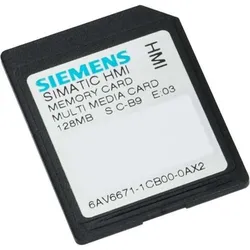 Siemens MMC CARD 128 MB (128 GB, MMC), Speicherkarte, Schwarz