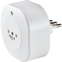 Plus Plug IT , Schaltsteckdose weiß, Typ L