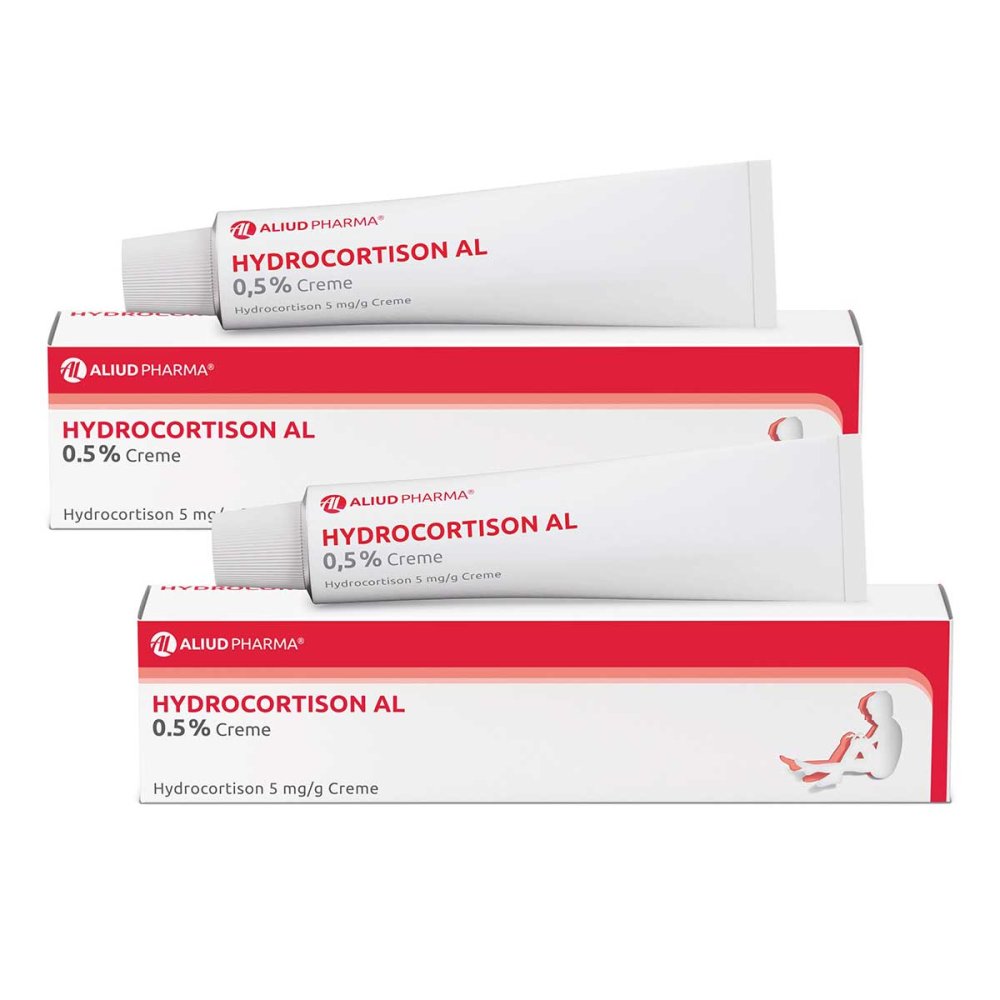 ALIUD Pharma GmbH Hydrocortison AL 0,5 % Creme bei allergischen Hauterkrankungen 08104457