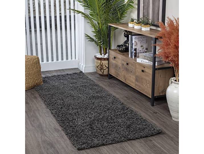 Surya Home Tapis à Poils Longs Moderne pour Salon\, Salle à Manger\, Chambre à Coucher - Tapis Doux à Poils Longs pour Chambre à Coucher - Poils Moelleux et faciles d'entretien - Grand Tapis de Couloir