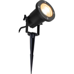 SLV Gartenstrahler Big Nautilus, mit GU10-Fassung, 230V, mit Erdspieß, IP65 wasserdicht
