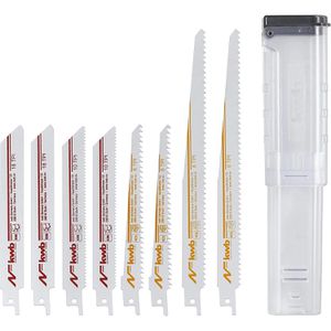 kwb Säbelsägeblatt 576090, Set, 150mm, 228mm, Holz, Kunststoff und Metall, 8 Stück
