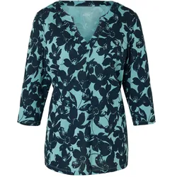 Tchibo - Outdoor-Funktionsshirt - Damen - Gr. XS - türkis/print