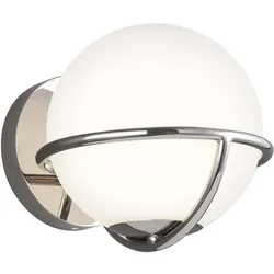 Elstead Lighting, Deckenleuchte, Apollo LED Wandleuchte G9 Poliertes Nickel (320 lm, G9)