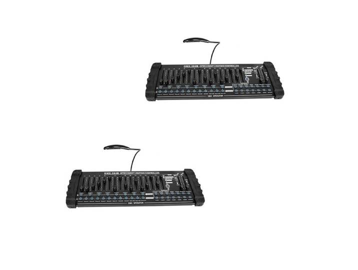 ZonQoonz DJ Controller 384-Kanal-DJ-Controller, DMX-Lichtsteuerung, Bühnenbeleuchtungskonsole