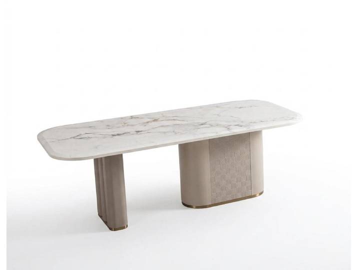 JVmoebel Esstisch Esstisch Rechteckig Holz Modern Stilvoll Wohnlich Zeitlos Design Edel, Made in Europa