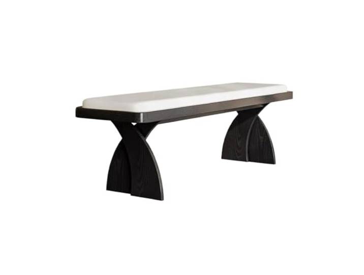 Vfs8dQ5kt Schlafzimmerbank Lange Retro-Holzbank am Fußende des Bettes im Schlafzimmer-Ankleidezimmer(XL)