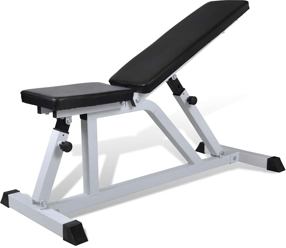 vidaXL Banc de musculation pour muscles appareil de fitness