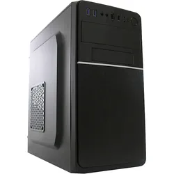 LC Power 2015MB - Tower - micro ATX - ohne Netzteil - Schwarz - USB/Audio