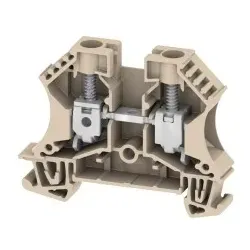 Hager KR100L Durchgangsklemme-Phase 10mm2, 1000V/57A, Schraubtechnik
