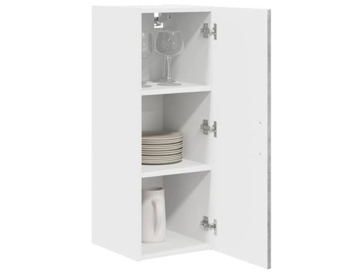 KTHLBRH Wandschrank für die Küche, 2 Stück, 30 x 31 x 80 cm 6 Regale, 2 Türen, Kapazität 120 kg, Montage erforderlich, modernes Design