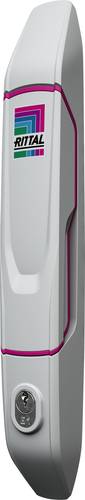 Rittal VX 8618.240 Komfortgriff mit Sicherheitszylinder-Einsatz Lichtgrau (RAL 7035) 1St.