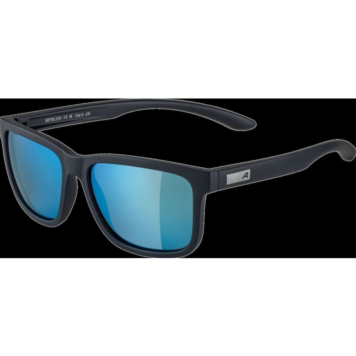 Alpina Burst black matt mirror blue (32) one size A8755332