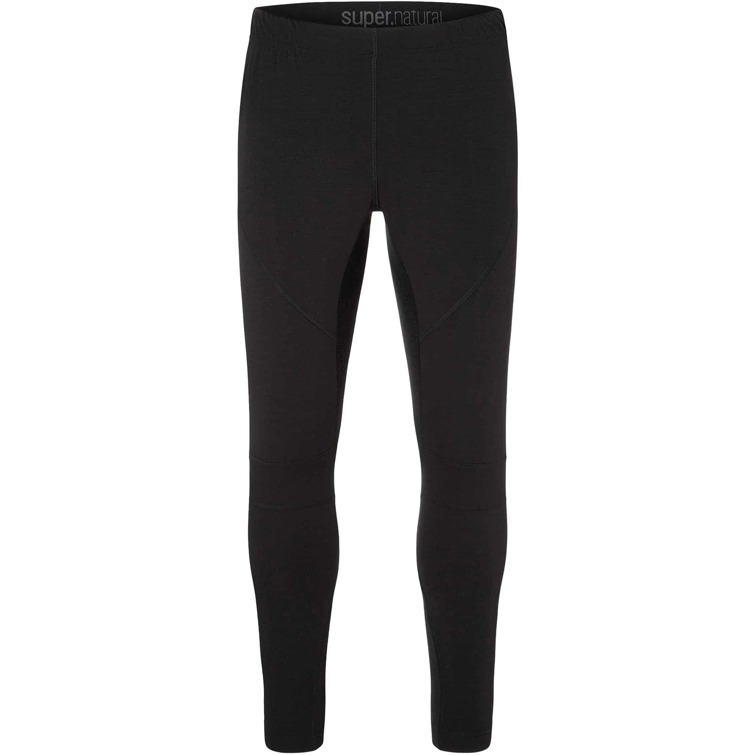 Super.Natural Universal Tights Herren Tights & Leggings schwarz Größe XXL Yoga | Laufen | Trailrunning Hautfreundlich Merinowolle
