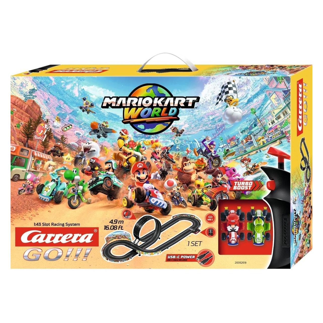 Carrera Mario Kart(TM) World, Autorennbahn Set (20062618)