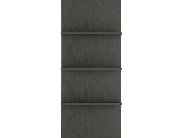 Ablageregal KOCHSTATION KS-Brindisi , grau (grafit), B:50cm H:115cm T:18cm, Holzwerkstoff, Regale, Ablageregal, 50 cm breit, viel Ablagefläche