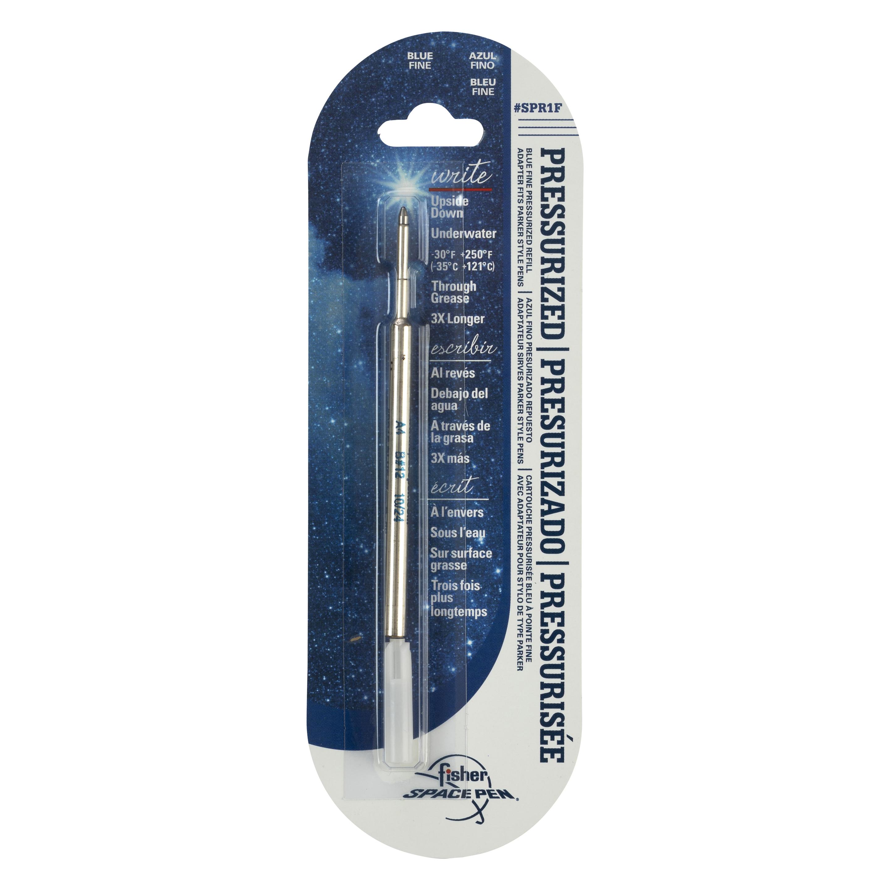 Fisher Space Pen Fisher Space PenErsatzmine SPR1F (Blau, 0.30 mm, 1 Stk.) (FS-SPR1F)