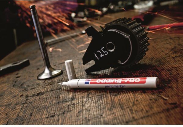 Edding 780 Paint Marker   Sølv