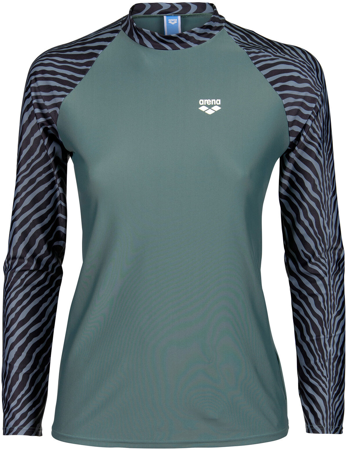arena Damen-UV-Schutz-Rash-Allover-Langarm-Schwimmshirt - Damen - Gr. M