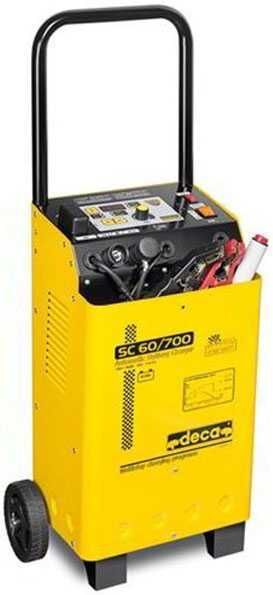 Deca SC 60/700 - Startlader 12-24V mit Mikroprozessor - 230V , fahrbar