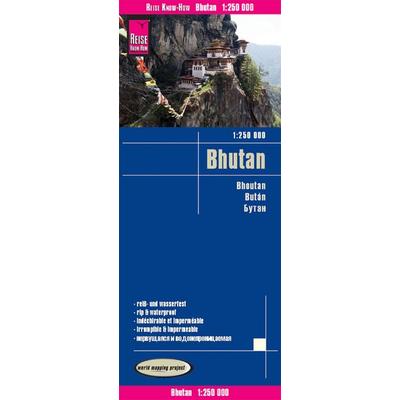Reise Know-How Landkarte Bhutan (1:250.000), Sonstige von Reise Know-How Verlag Peter Rump, Reise Know-How Verlag Peter Rump GmbH, 978-3-8317-7333-6