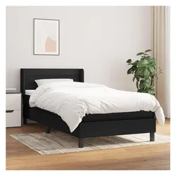 vidaXL, Boxspringbett, Lucan (Horizontale Streifen) (80 x 200 cm)