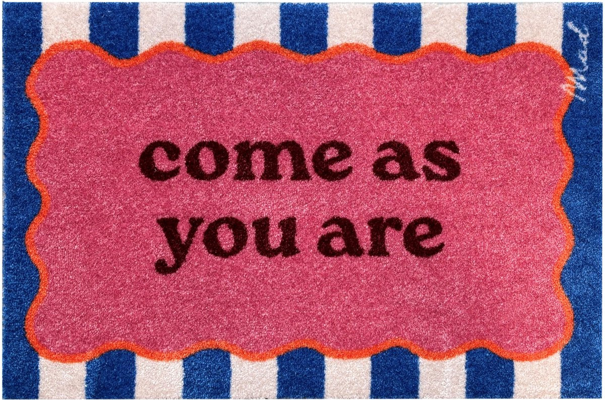 Mad About Mats Atlas Deurmat Come As You Are - Wasbaar - 50 x 75 cm