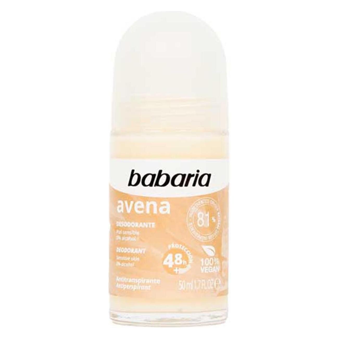 Babaria Avena Roll-On Deodorant 50ml (Roll-on, 50 ml) (39078861)
