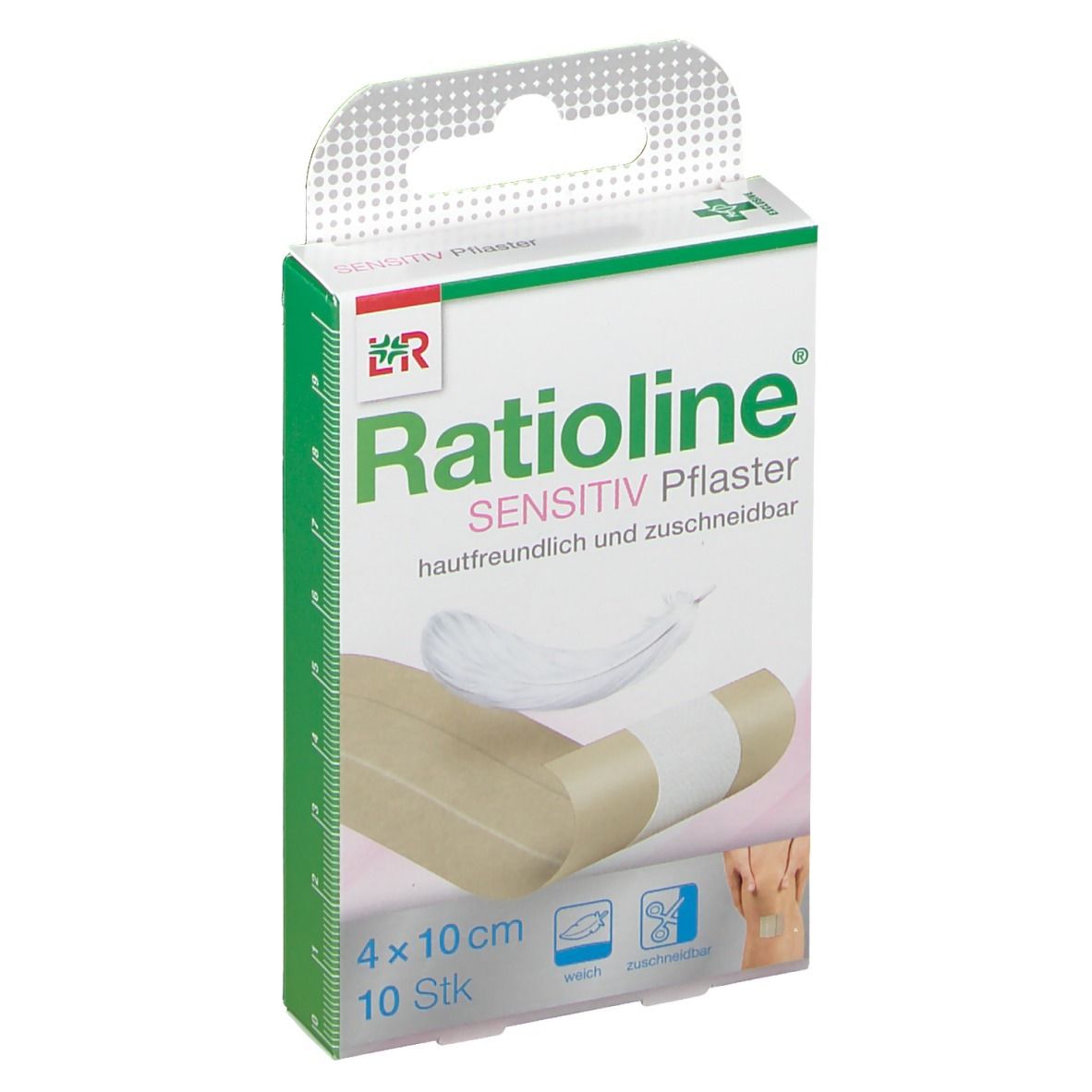 Ratioline SEN Wund 4Cmx10 CM 1 St Pflaster