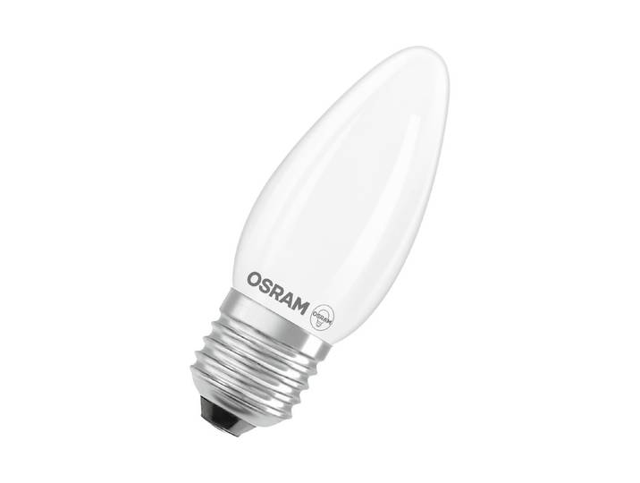 LED Kerze B40 3,4W 827 matt E27 ww