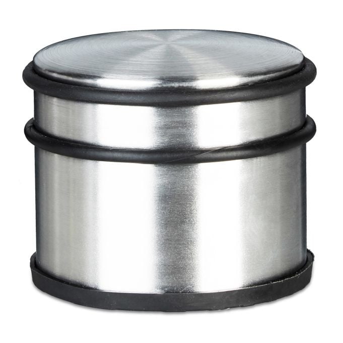 Relaxdays Deurstopper rvs XL, 4 stuks