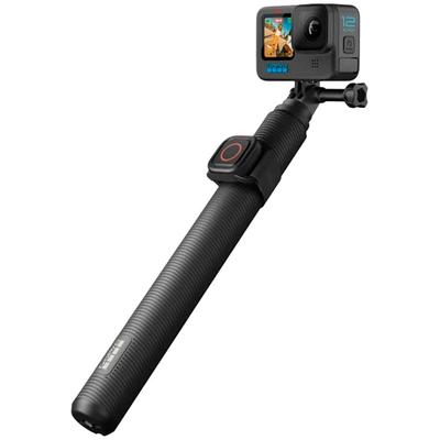 GOPRO Action Cam-Halterung "Teleskopstange + Rollladenfernbedienung", schwarz, Gerätehalterungen