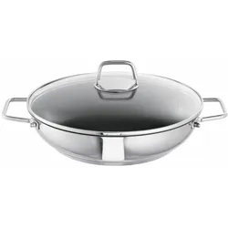 Schulte-Ufer Wega 28 cm, Pfanne + Kochtopf, Silber