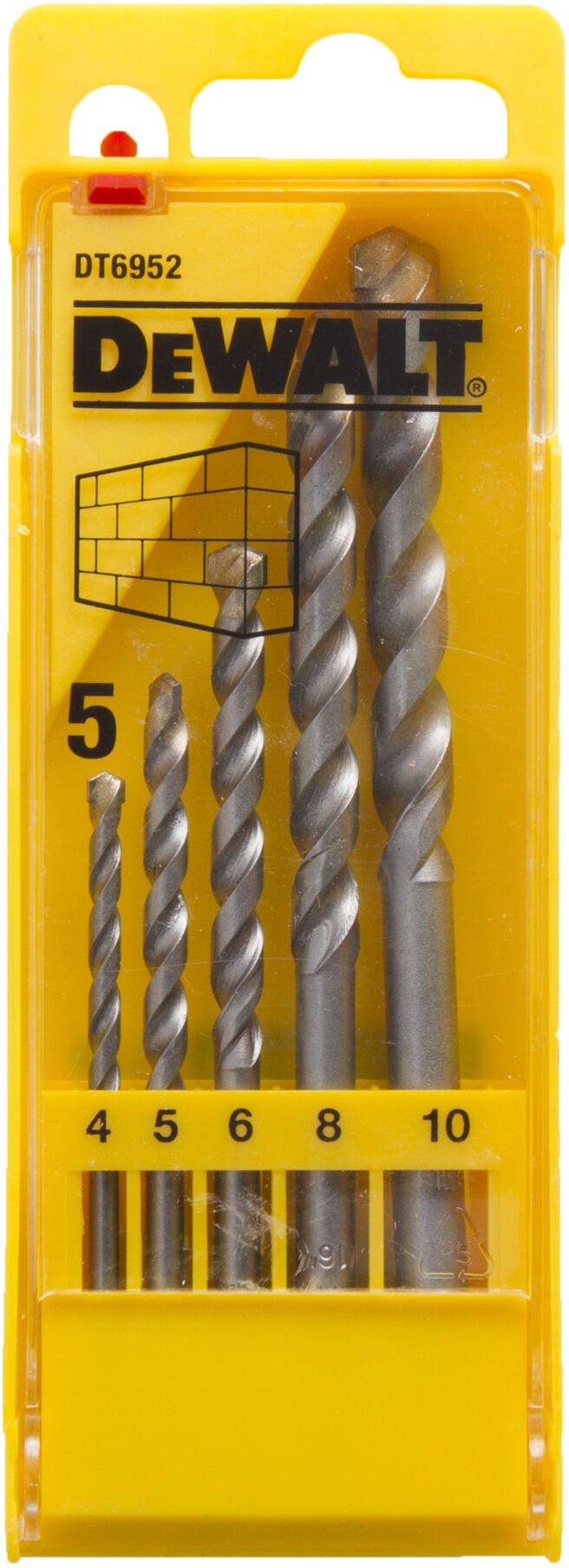 DEWALT Set Steinb. 4-10 (5-tlg.) DT6952-QZ)