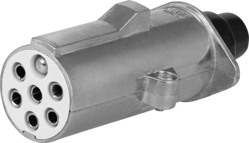 SecoRüt EP034 Anhänger Stecker [Steckdose 7polig Typ S - Klemmen] Aluminium