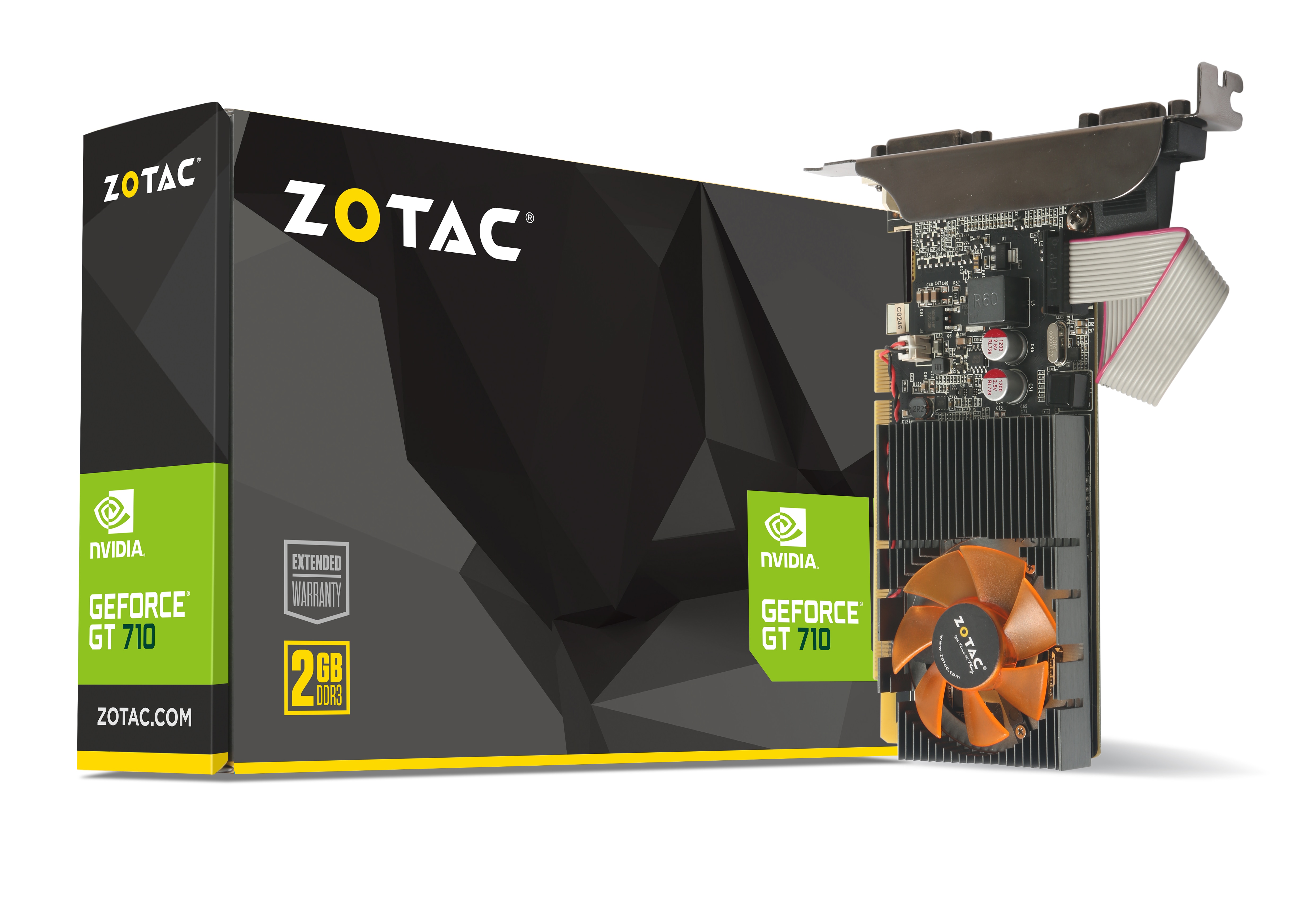 ZOTAC GeForce GT 710 Grafikkarte 2 GB