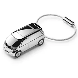 Volkswagen Schlüsselanhänger mit LED-Licht wiederaufladbar (USB) ID. Buzz Kollek - 9 cm