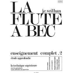 Veilhan Flute A Bec Volume 2, Schulbücher